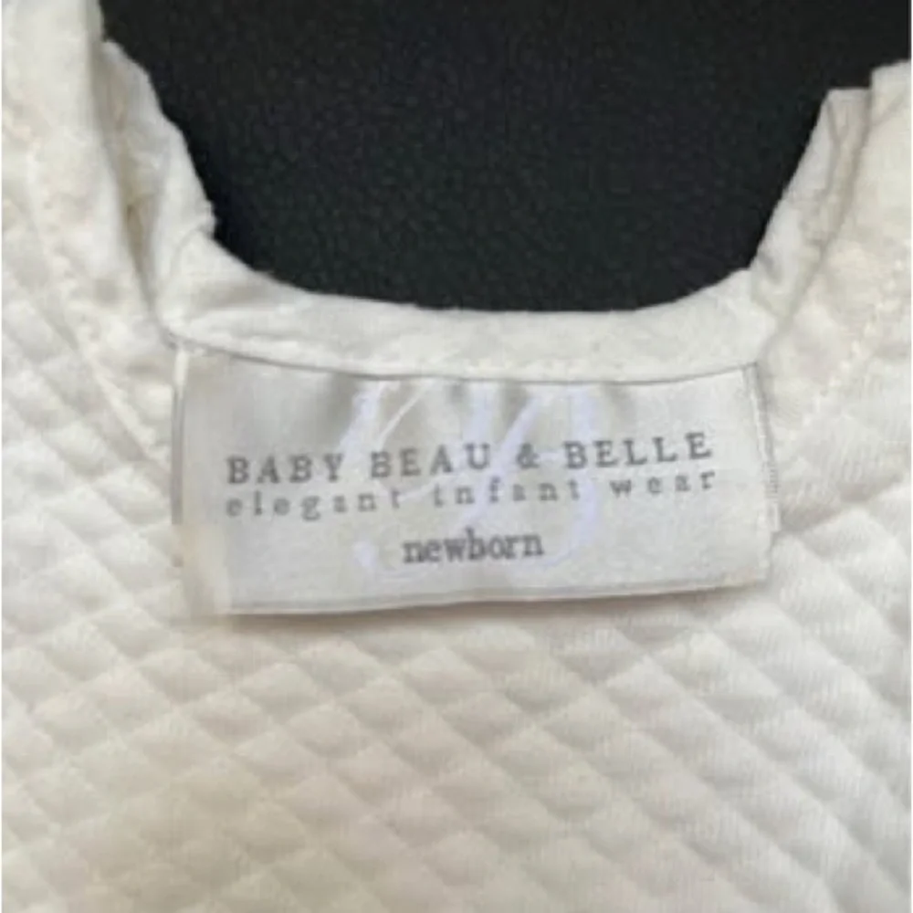 Baby Beau & Belle Quilted Newborn coming home from hospital outfit